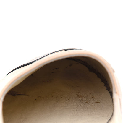 Chanel Lambskin CC Espadrilles 39 Beige Black 10 of 15