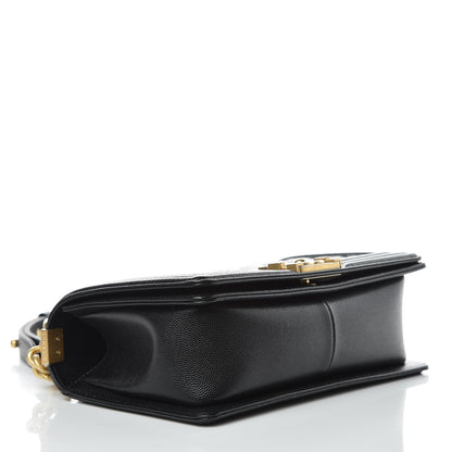 Chanel Caviar Quilted Medium Boy Flap Black 4 of 10