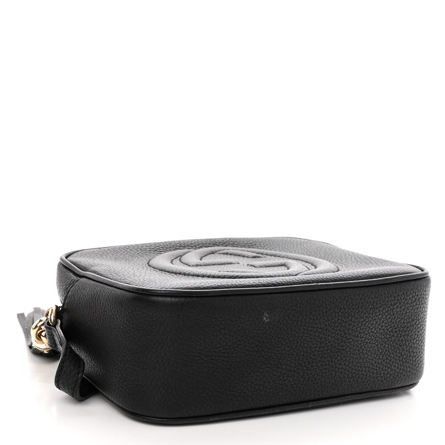 Gucci Pebbled Calfskin Small Soho Disco Bag Black 4 of 12