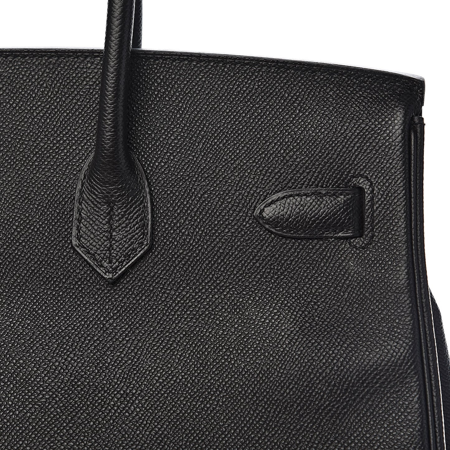 Epsom Birkin 35 Black