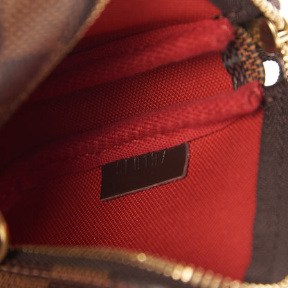 Louis Vuitton Damier Ebene Mini Pochette Accessories 7 of 8