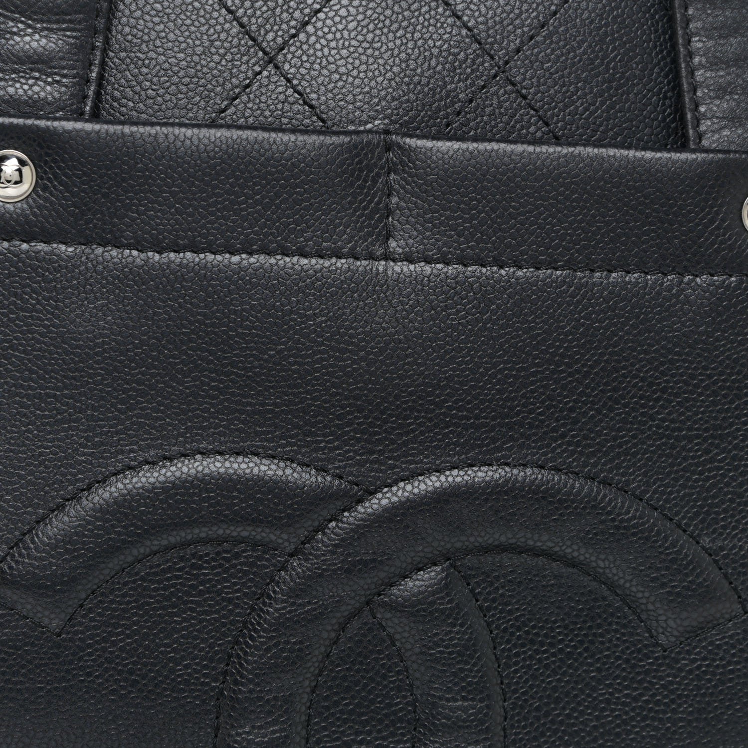 Chanel Caviar Executive Cerf Shopper Tote Black 18 of 21
