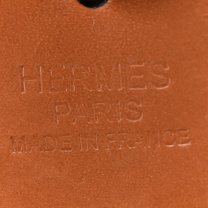 Hermes Military Toile Vache Hunter Herbag Zip Retourne 31 PM Chai Fauve 7 of 13