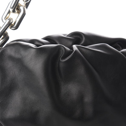 Bottega Veneta Calfskin The Pouch Chain Black 9 of 9
