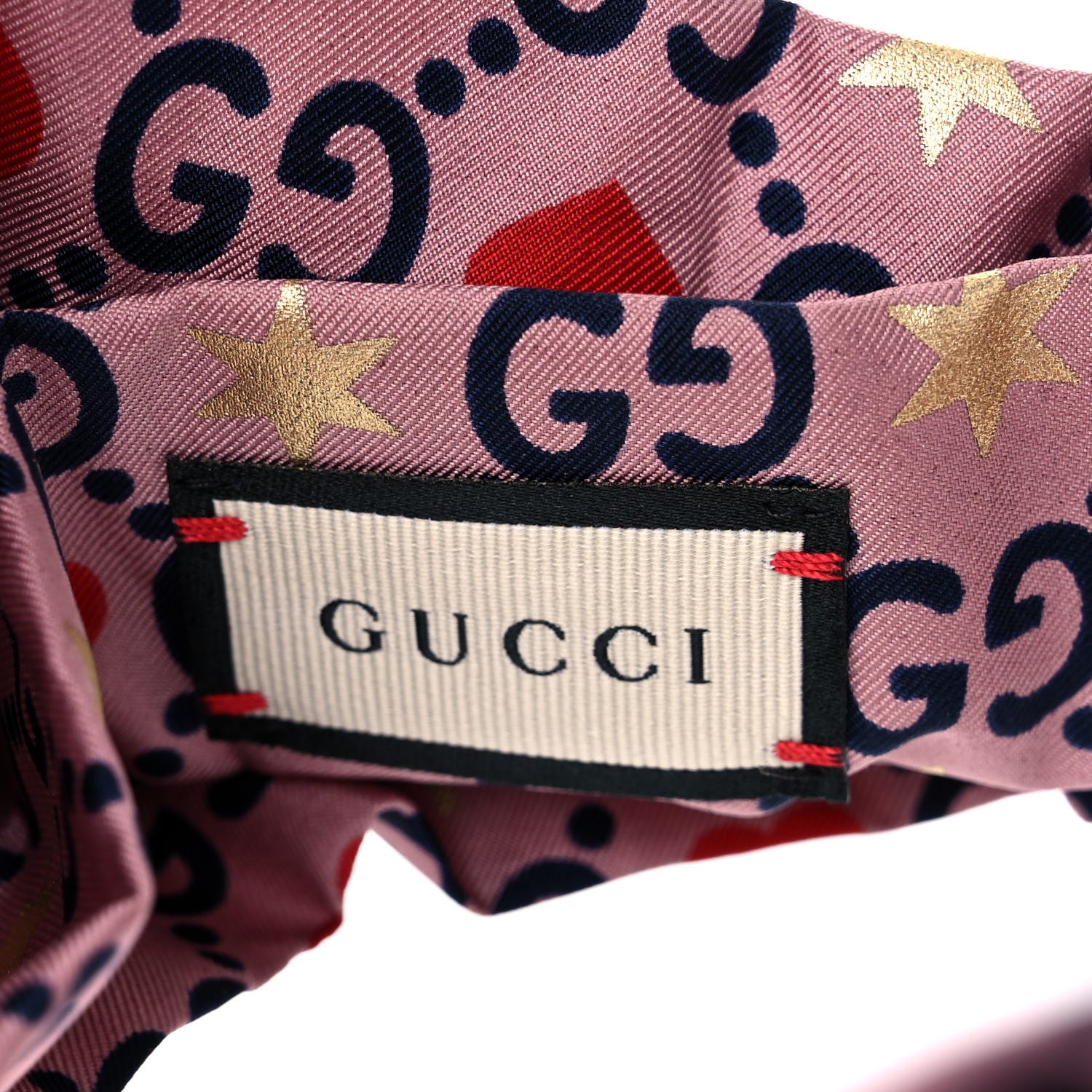 Gucci Silk GG Big Dimba Headband M Pink 4 of 5