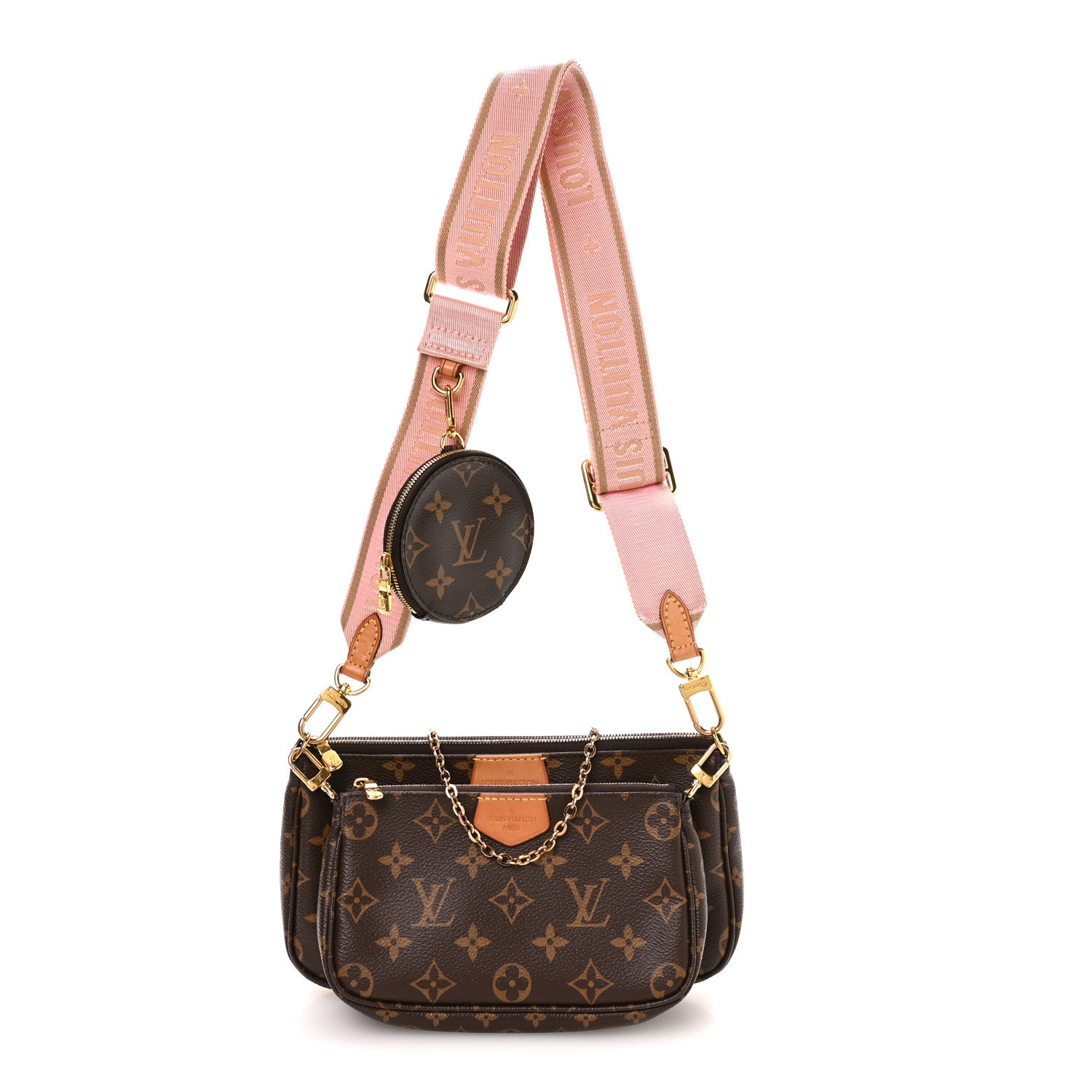 Louis Vuitton Monogram Multi Pochette Accessories Rose Clair 1 of 10