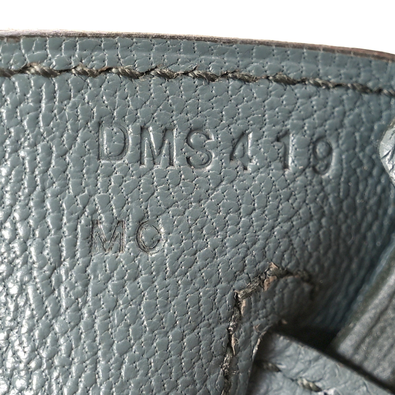 Hermes Togo Birkin 25 Vert Amande 7 of 12