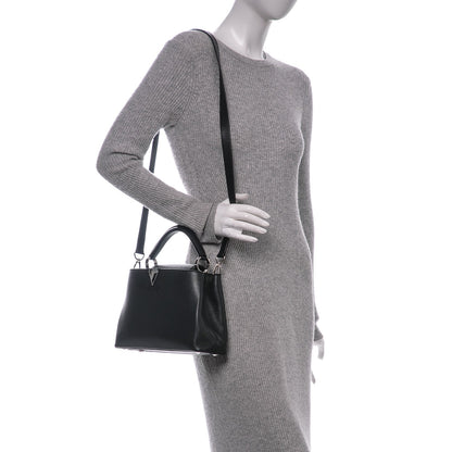 Louis Vuitton Taurillon Capucines BB Black 3 of 6