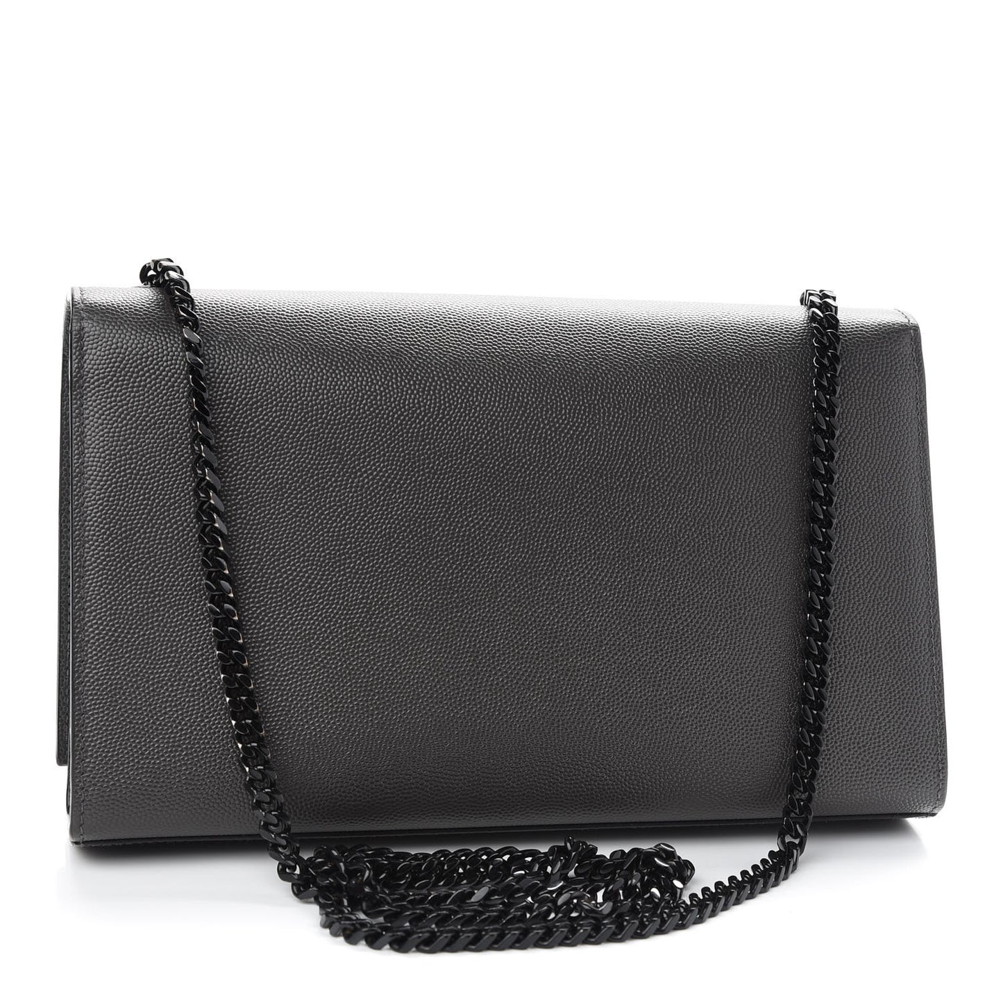 Grain De Poudre Medium Classic Monogram Kate Satchel Coal