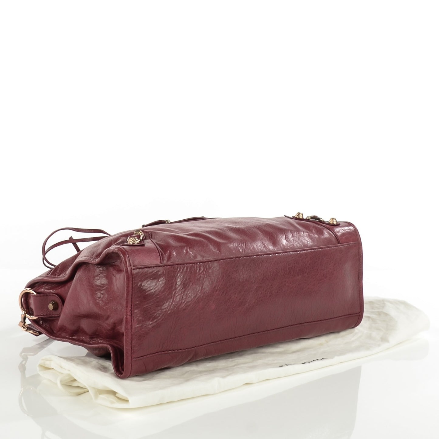Agneau Giant 12 Rose Gold Hardware City Cassis