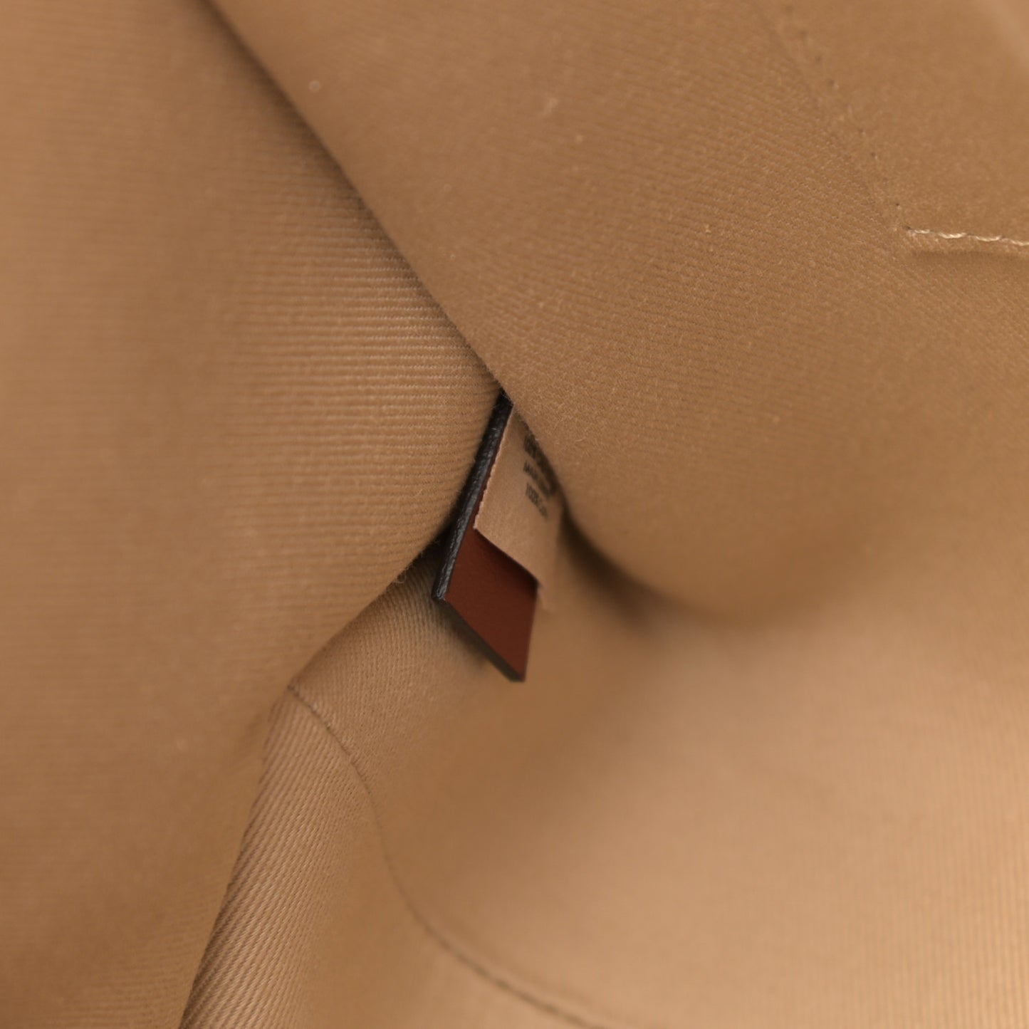 Cotton Calfskin Medium Woody Ribbon Tote White Brown