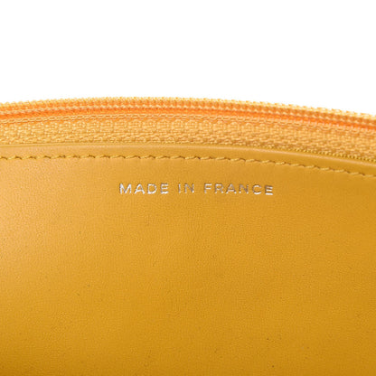 Chanel Iridescent Caviar Quilted Wallet on Chain WOC Yellow 7 of 16