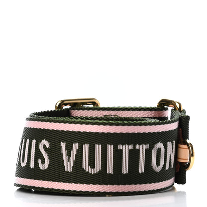 Louis Vuitton Nylon Bandouliere Shoulder Strap Kaki 2 of 4