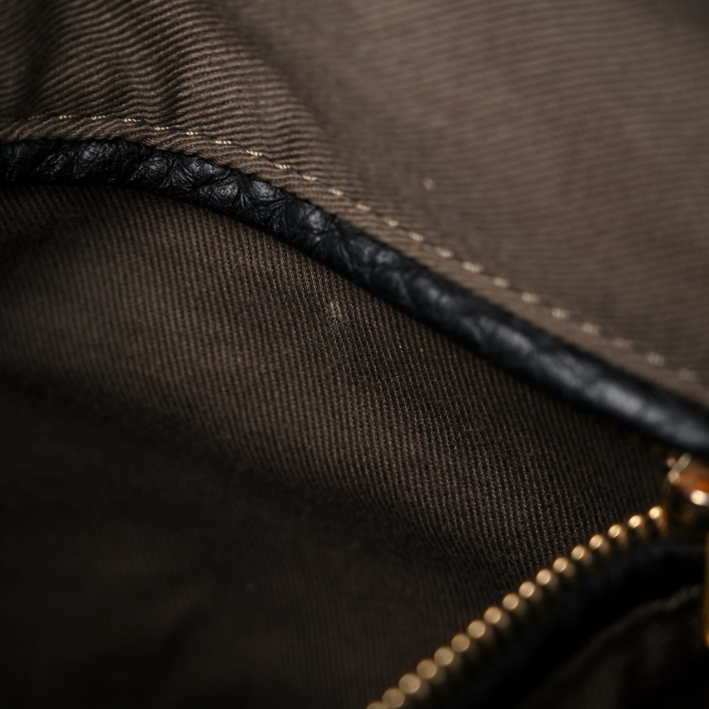 Calfskin Medium Marcie Satchel Black