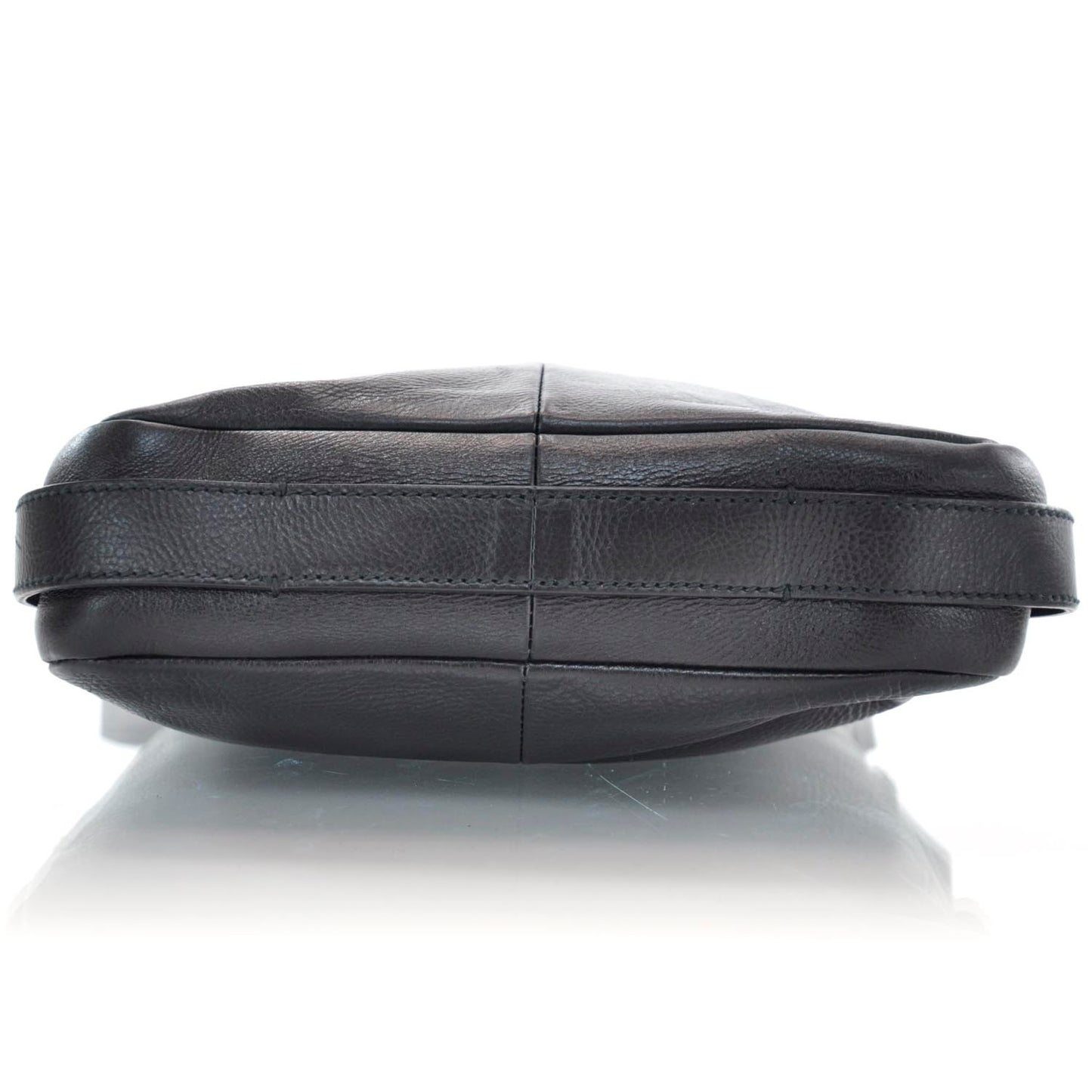 Leather Mombasa Messenger Black