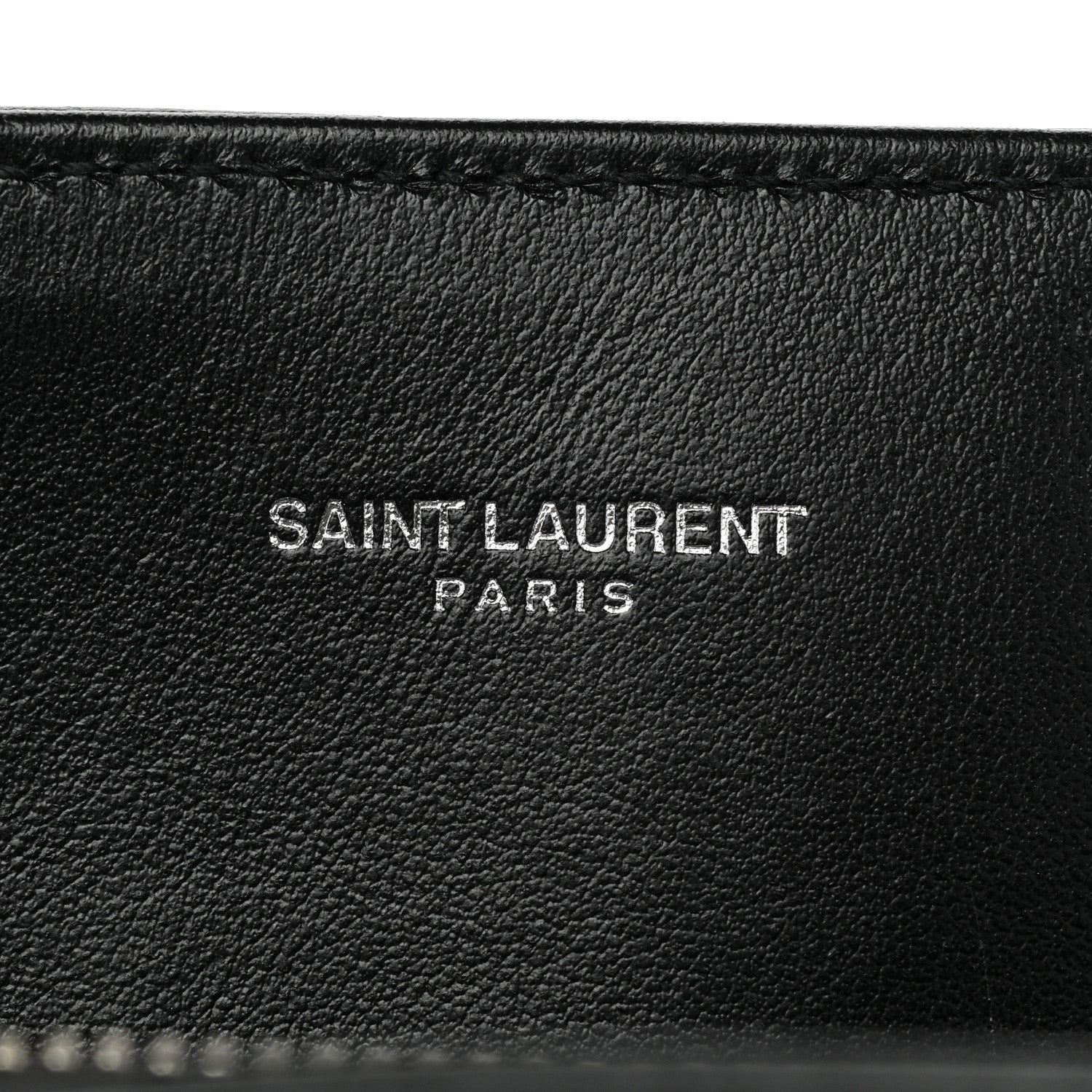 Saint Laurent Calfskin Y Quilted Monogram Large Loulou Shopper Black 7 of 10