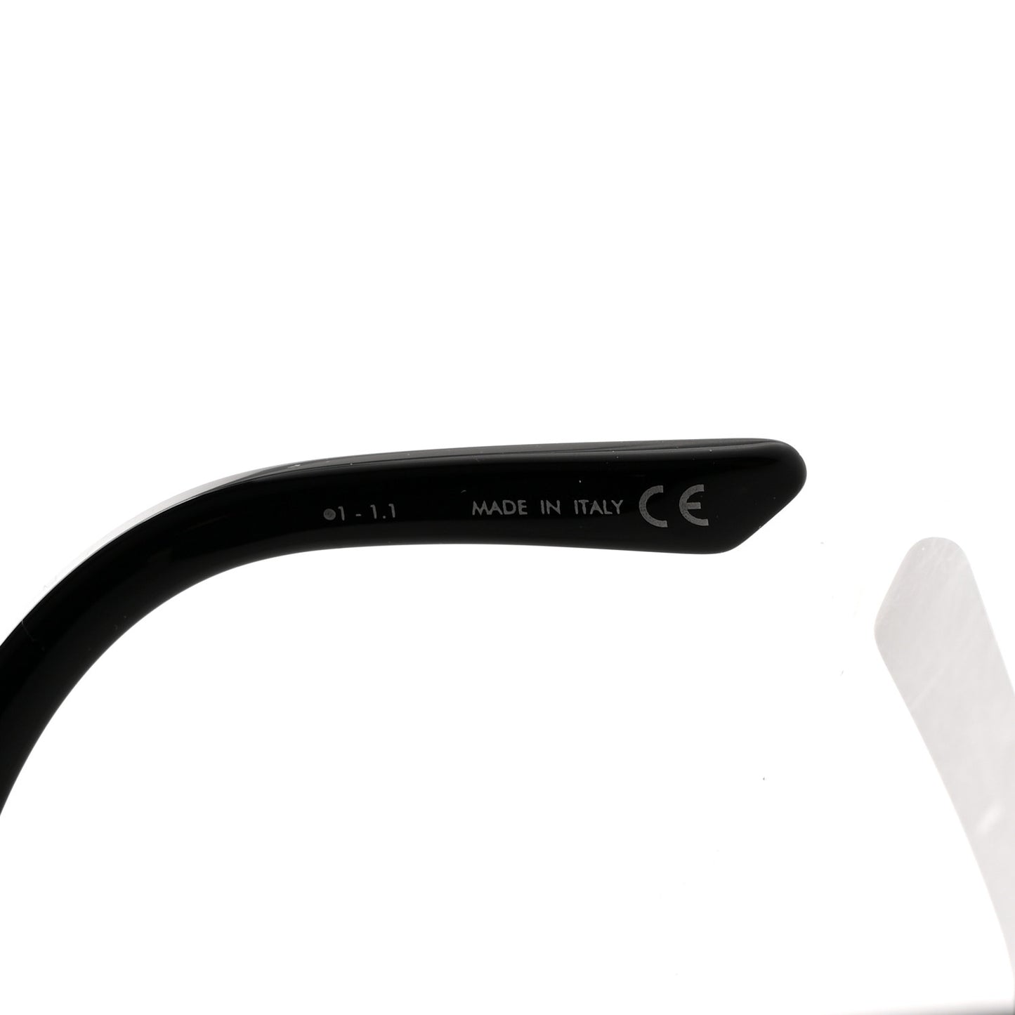 Acetate Diorsignature S1U Square Sunglasses Black
