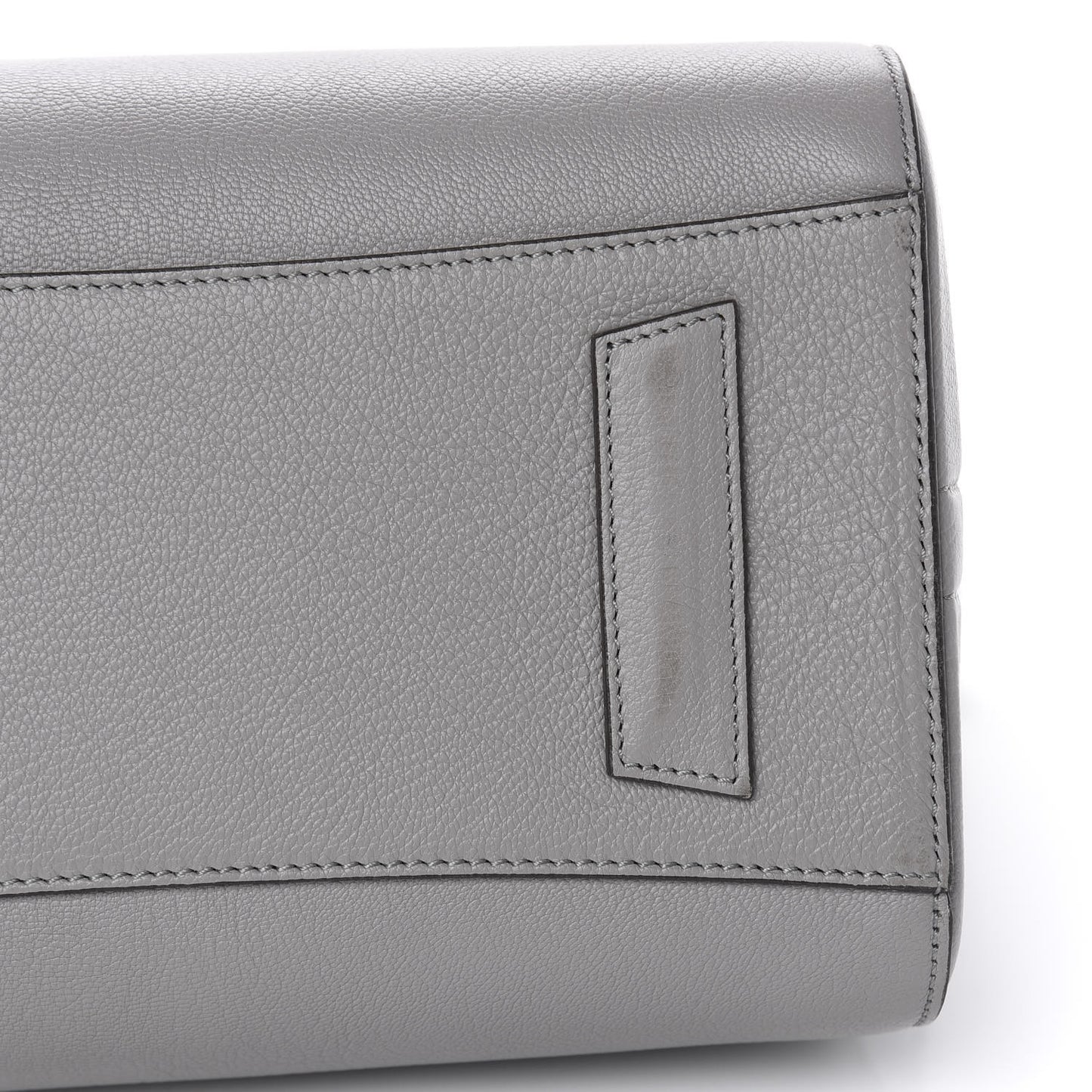 Sugar Goatskin Small Antigona Pearl Grey