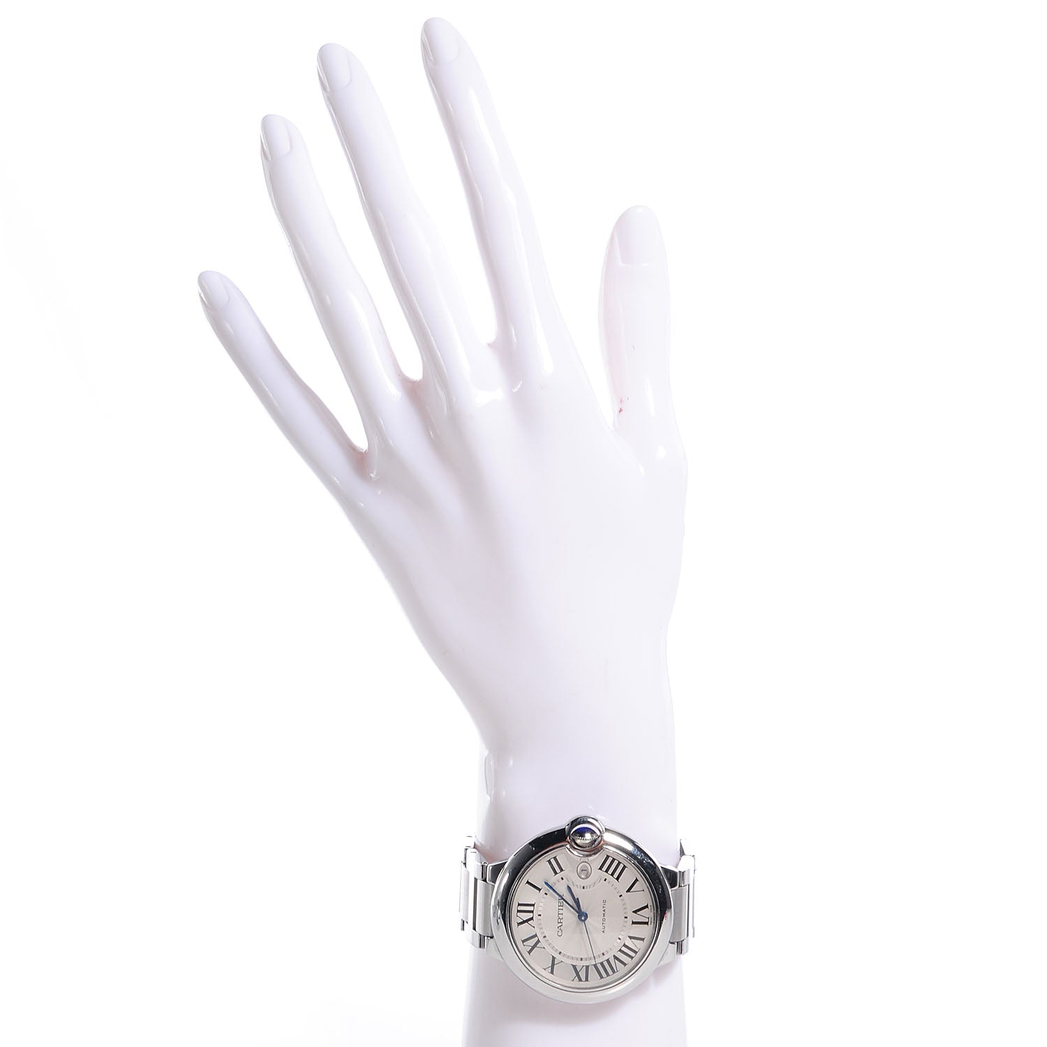 Cartier Stainless Steel 42mm Ballon Bleu De Automatic Watch 2 of 5