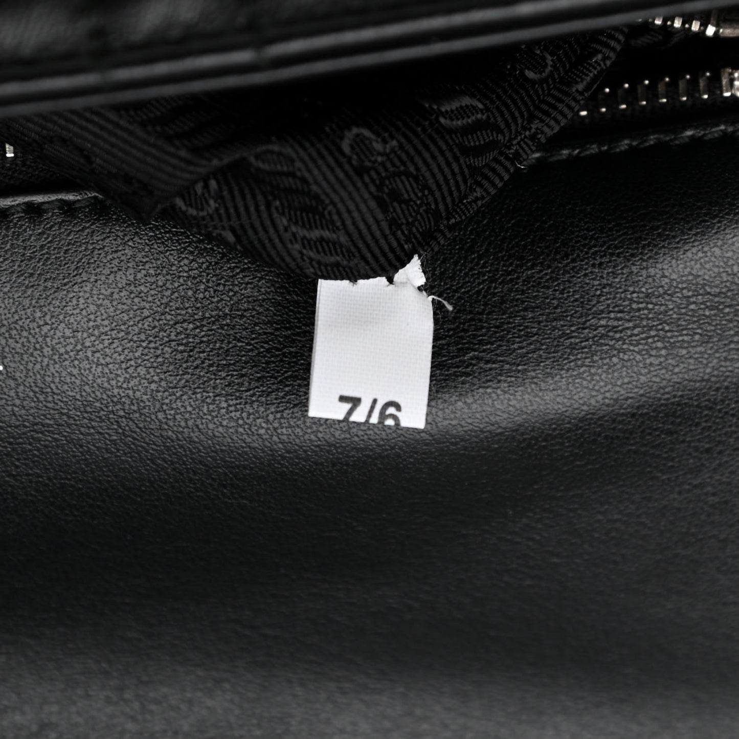 Soft Calfskin Impunture Diagramme Medium Chain Flap Shoulder Bag Black