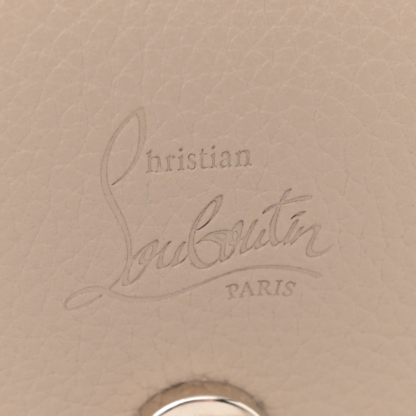 Calfskin Spikes Loubinthesky Paloma Clutch Saharienne