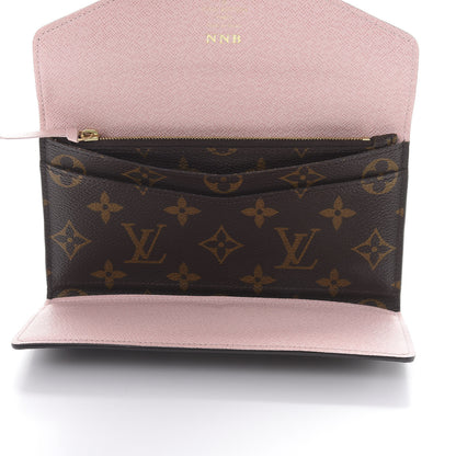 Louis Vuitton Monogram Josephine Wallet Rose Ballerine 7 of 9