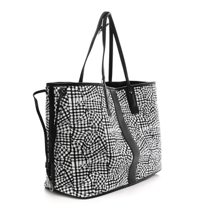 MCM Visetos Large Liz Reversible Shopper Tote Black 5 of 14