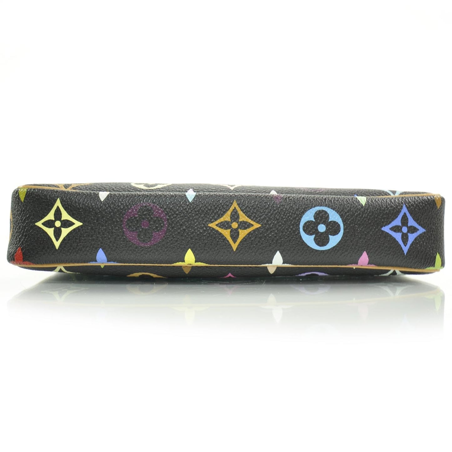 Monogram Multicolor Pochette Accessories Black
