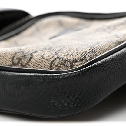 Gucci GG Supreme Monogram Web Belt Bag Black 11 of 11