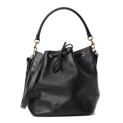 Saint Laurent Calfskin Large Emmanuelle Bucket Bag Black 1 of 13