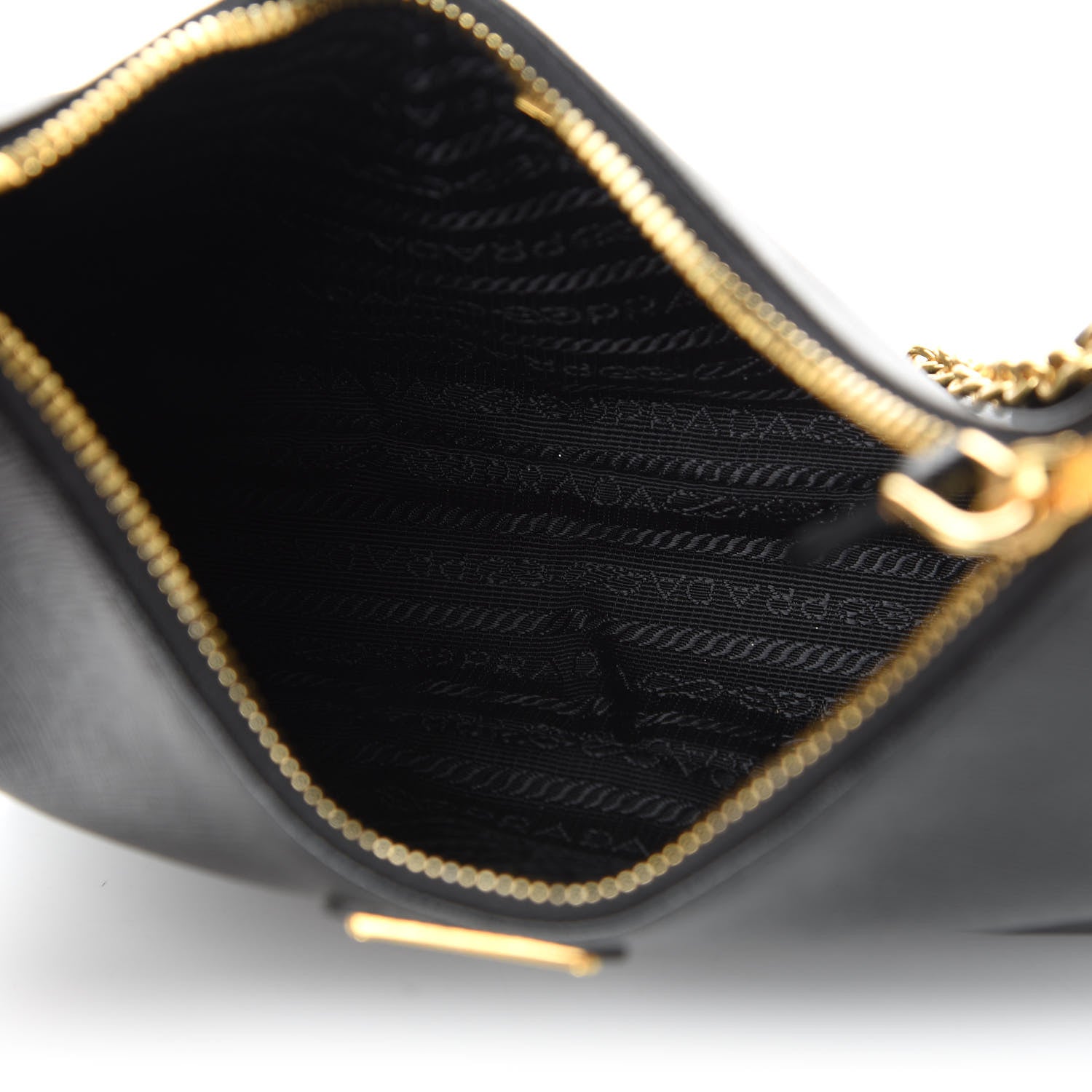 Prada Saffiano Lux Re-Edition 2005 Shoulder Bag Black 5 of 10