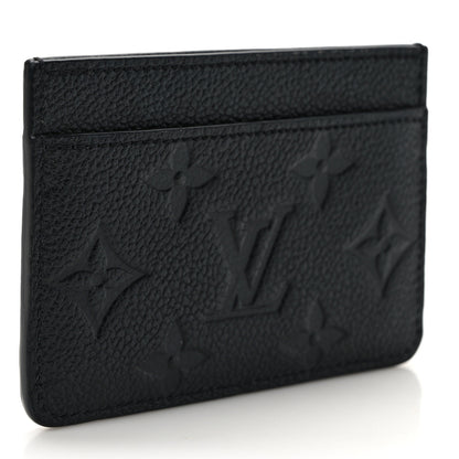 Louis Vuitton Empreinte Card Holder Black 3 of 7