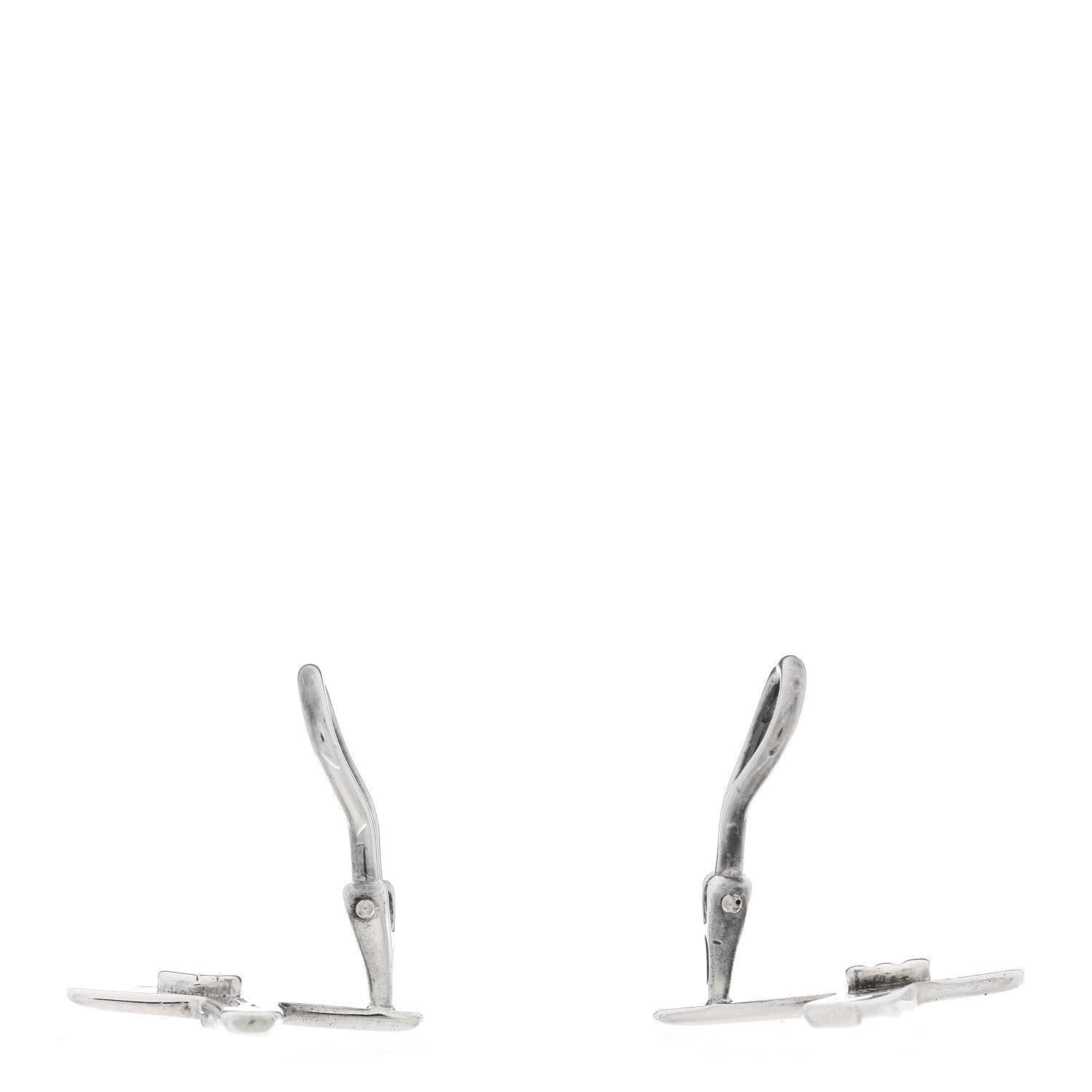 Tiffany Sterling Silver Paloma Picasso Graffiti X Clip On Earrings 3 of 4