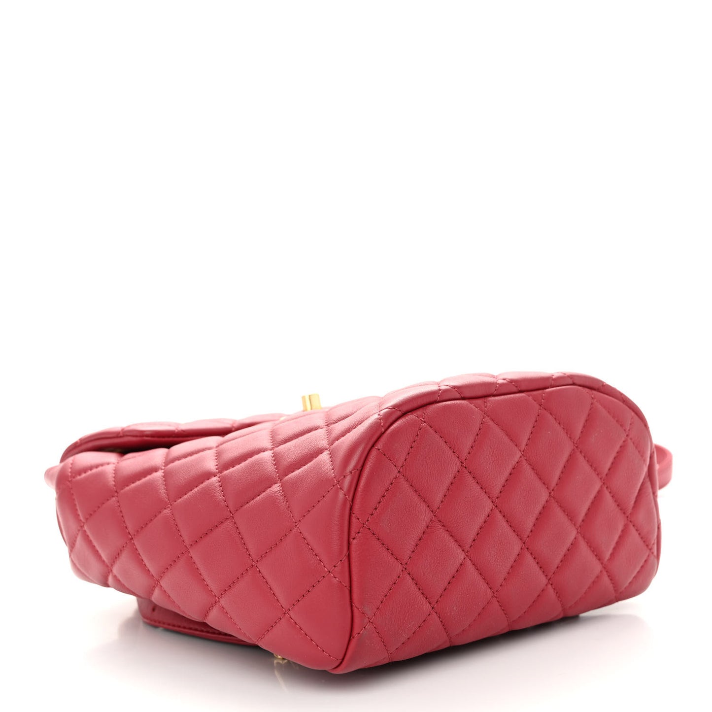 Calfskin Quilted Mini Urban Spirit Backpack Red