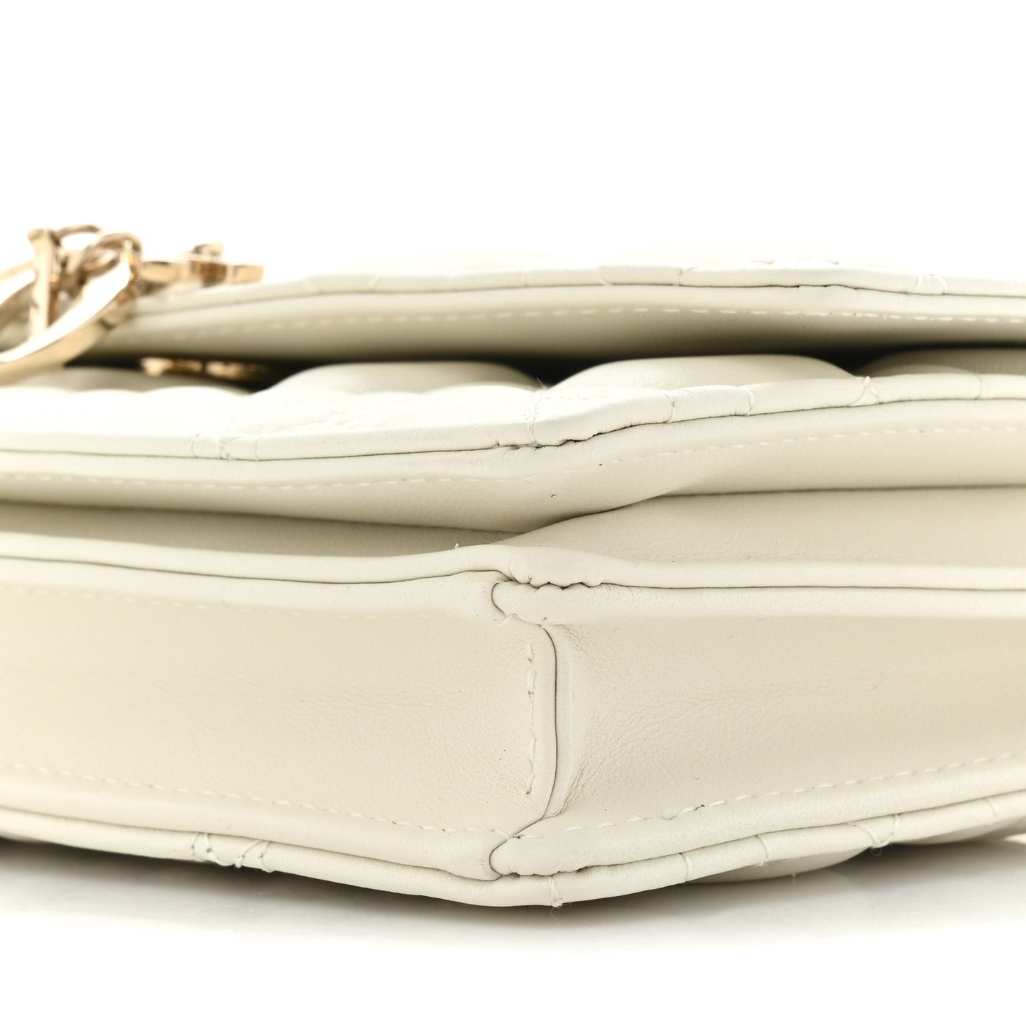 Lambskin Cannage Mini My Dior Bag Latte