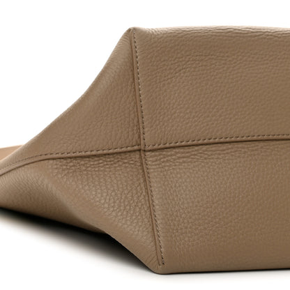 The Row Polished Saddle Calfskin Medium N/S Park Tote Acajou 8 of 9