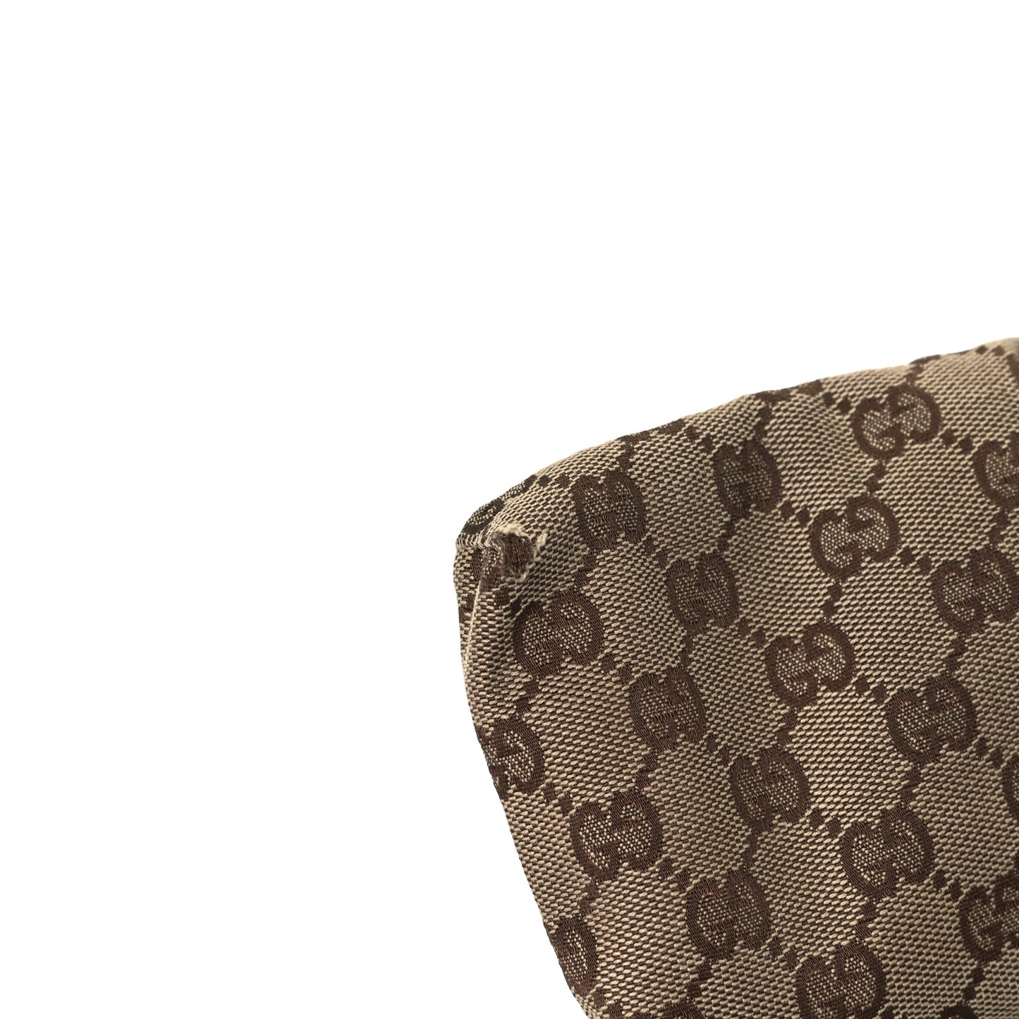 GG Monogram Double Pocket Belt Bag Dark Brown