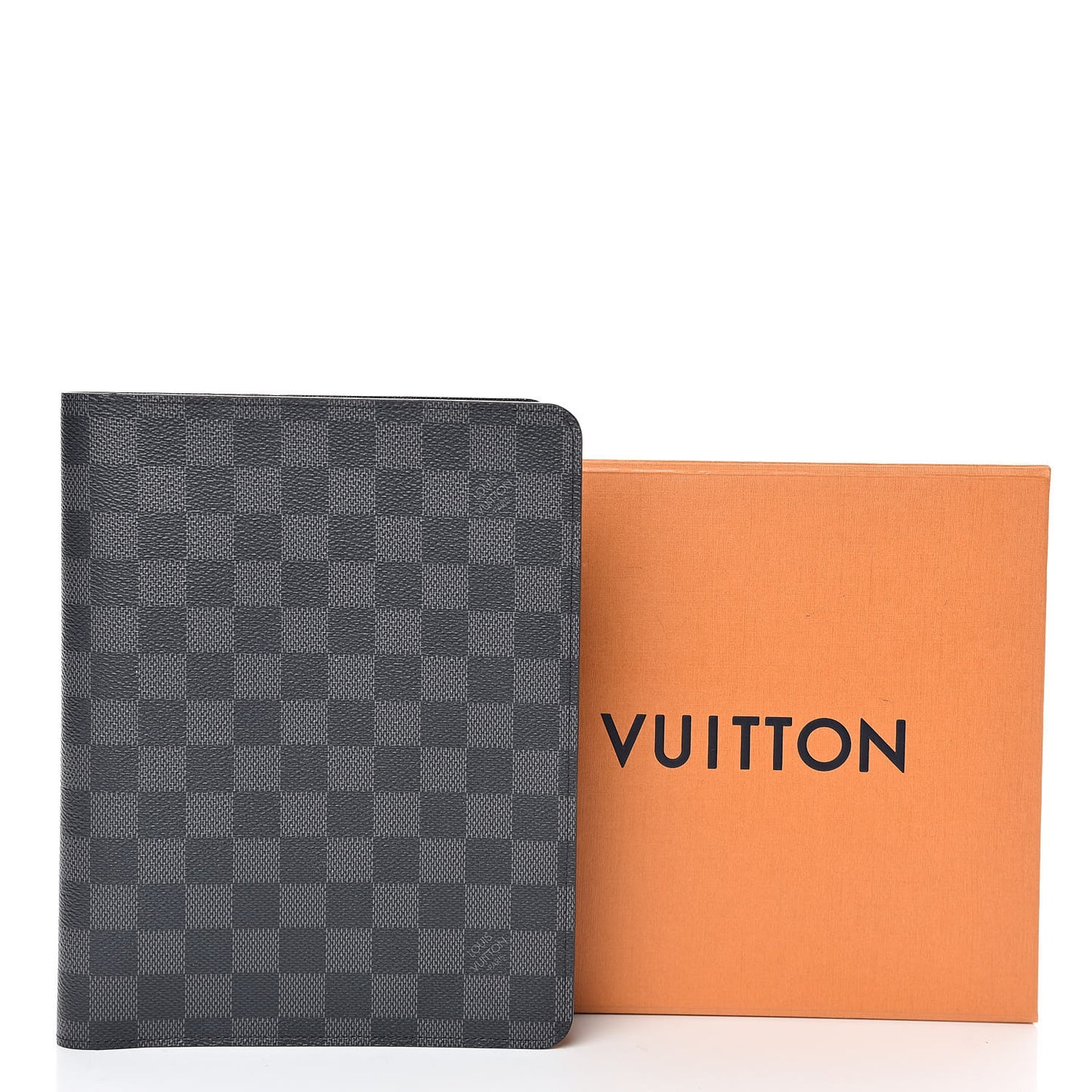 Damier Graphite Desk Agenda Cover