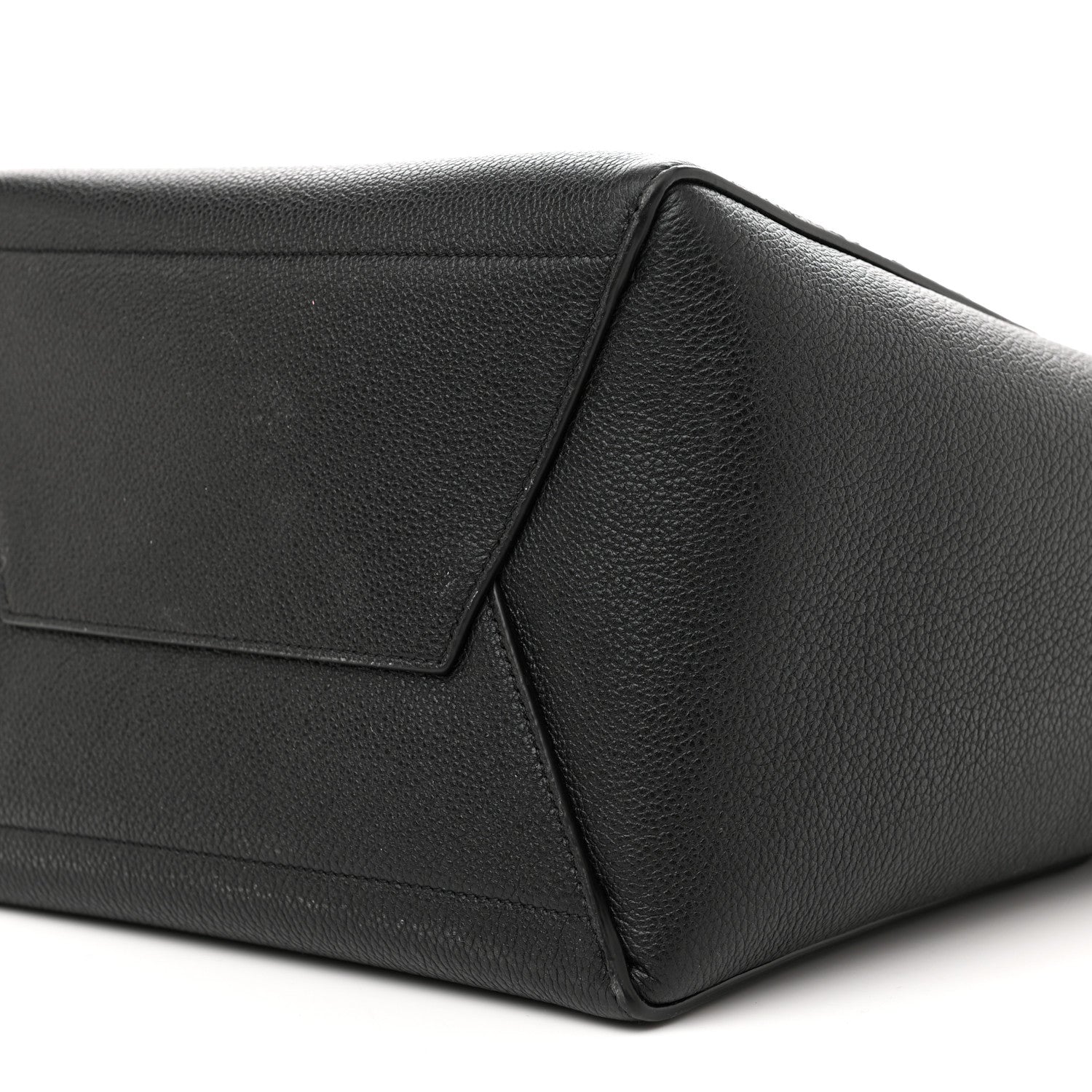 Celine Soft Grained Calfskin Sangle Bucket Bag Black 9 of 9