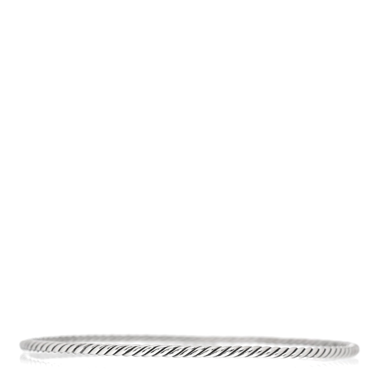 Sterling Silver 2.5mm Cable Classics Bangle Bracelet
