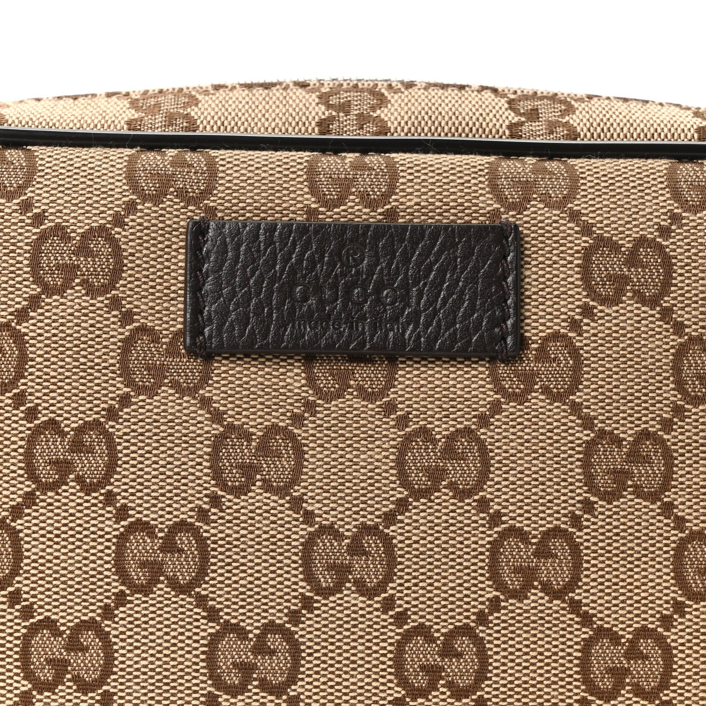 Monogram Belt Bag Dark Brown
