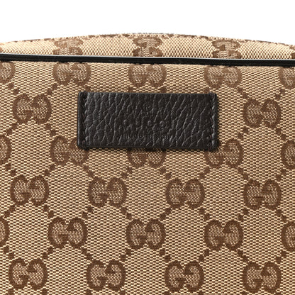 Gucci Monogram Belt Bag Dark Brown 8 of 10