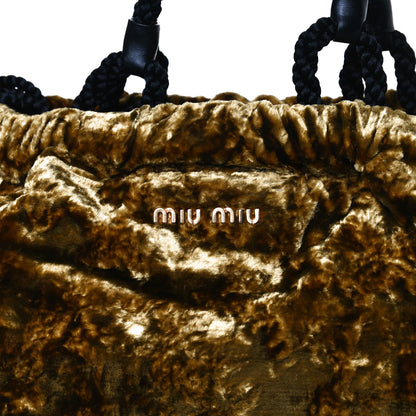 Miu Miu Velluto Shoulder Bag 8 of 11
