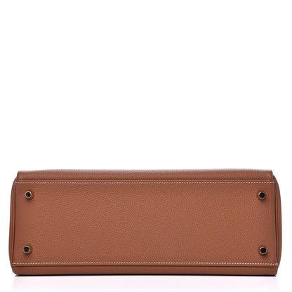 Hermes Togo Kelly Retourne 32 Gold 6 of 31