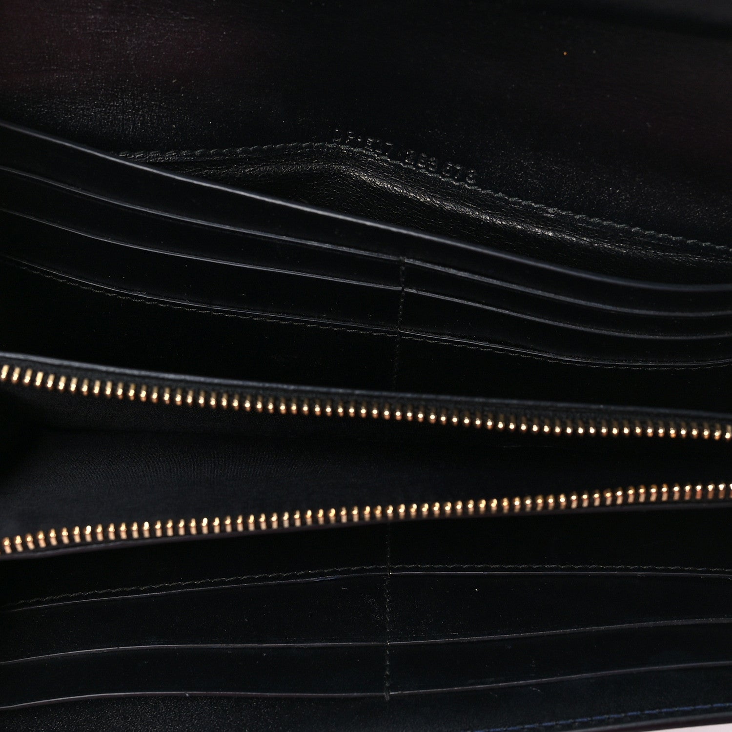 Bulgari Metallic Calfskin Serpenti Forever Wallet Blue 5 of 7