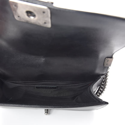 Chanel Lambskin Quilted Medium Boy Flap Black 5 of 10