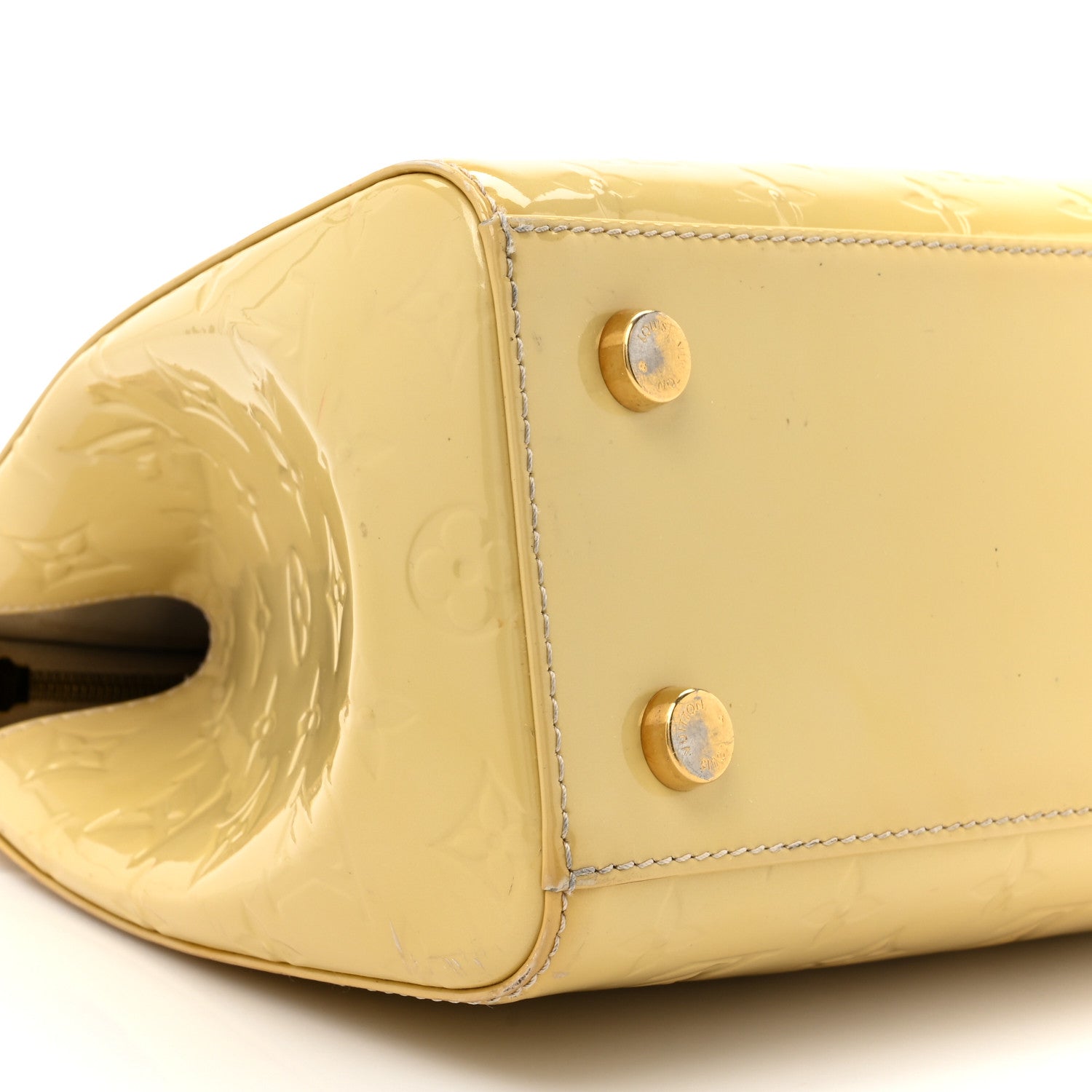 Louis Vuitton Vernis Brea MM Blanc Corail 9 of 19