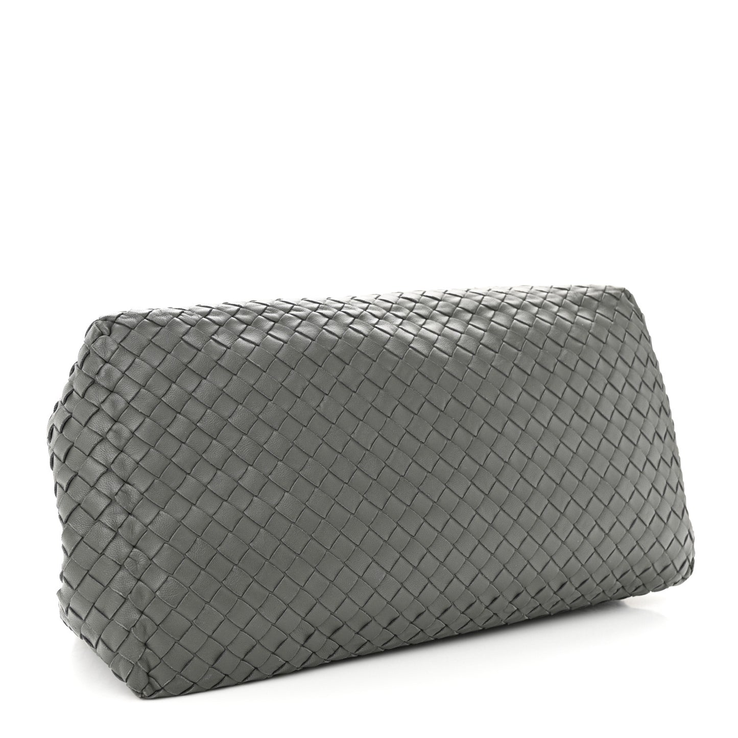 Nappa Intrecciato Medium Seamless Tote Grey