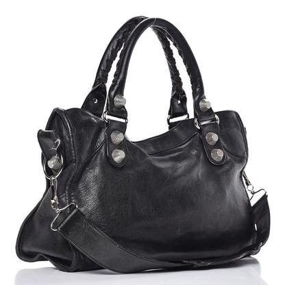 Balenciaga Agneau Giant 21 Silver Hardware City Black 24 of 47