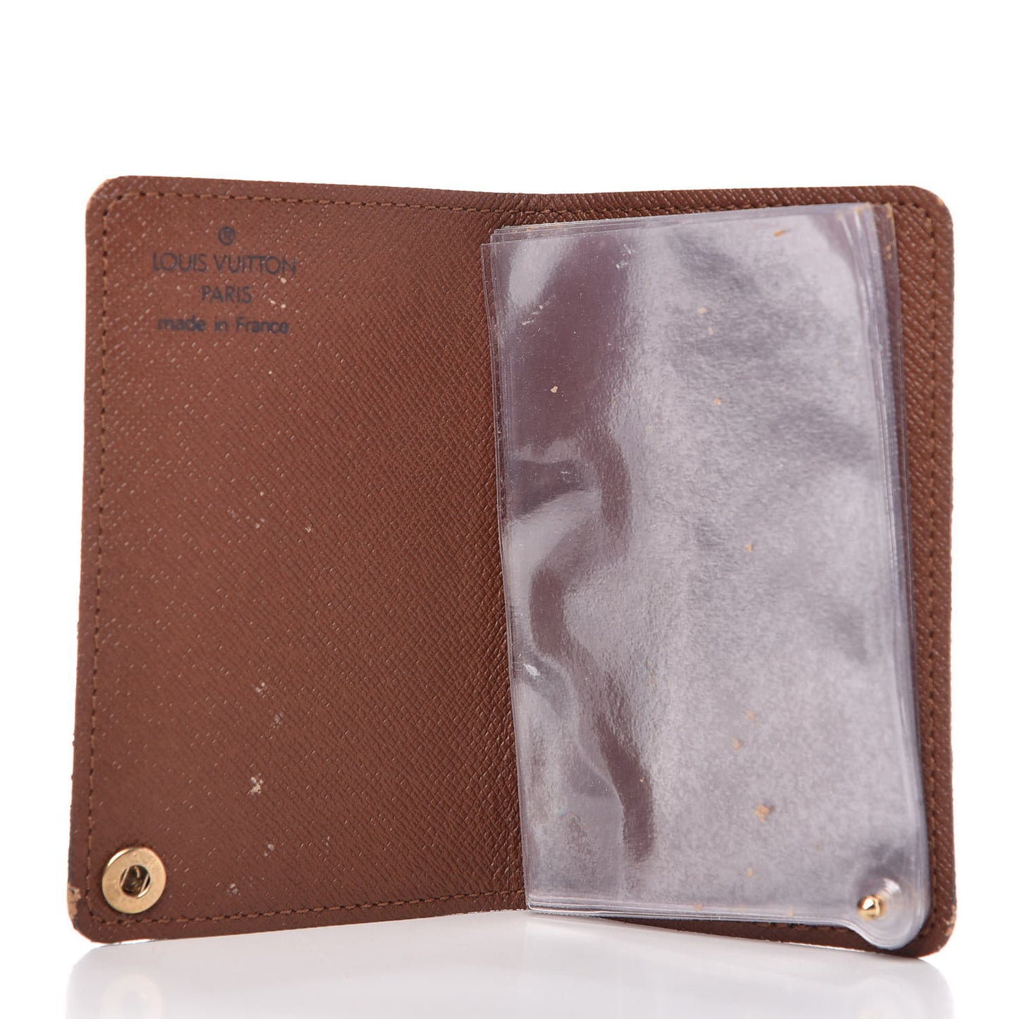 Monogram Credit Card Photo Holder